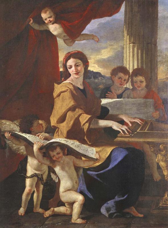 Nicolas Poussin St Cecilia